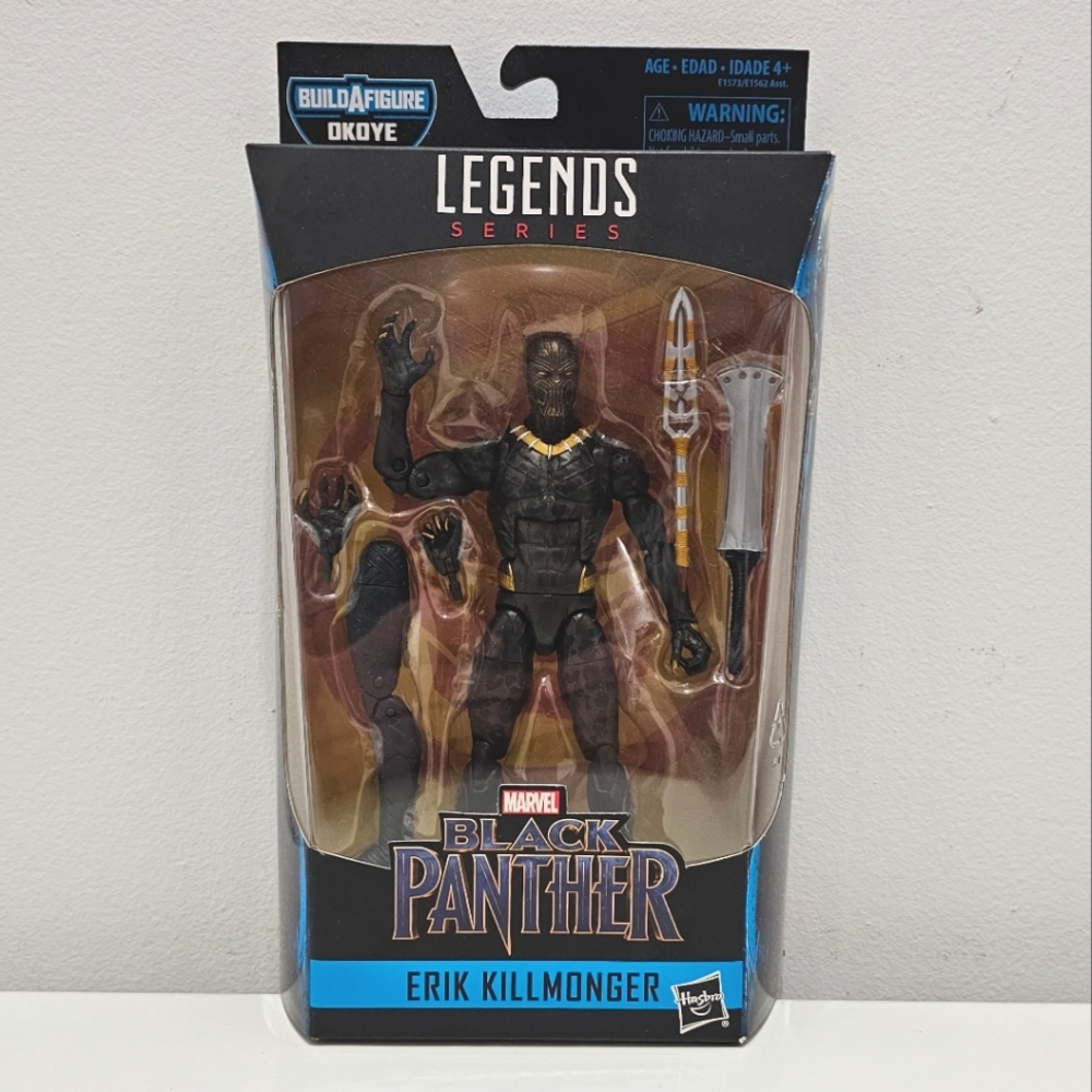 Marvel Legends Killmonger Okoye BAF 6" action figure Hasbro.